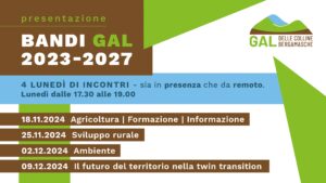 Presentazione bandi GAL 2023-2027